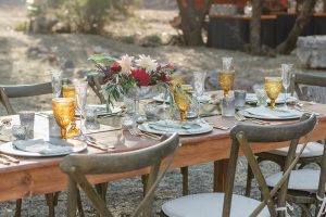 Fall Dinner Party Recipes a Dinner Table Set for a Party Outdoors Under a Tree